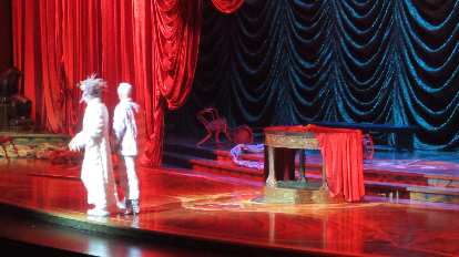 Cirque du Soleil's Zarkana. (18 Nov 2013) Cirque du Soleil's Zarkana.