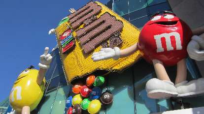 The M&M's Store.