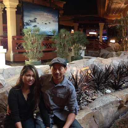 Sara and Bandy at Mizuya inside Mandalay Bay, where we had a sushi lunch. Sara and Bandy at Mizuya inside Mandalay Bay, where we had a sushi lunch.
