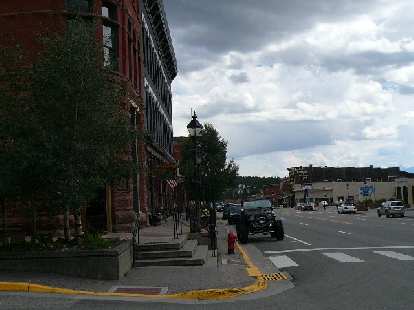 Downtown Leadville felt like it was straight out of a Old Wild West movie.
