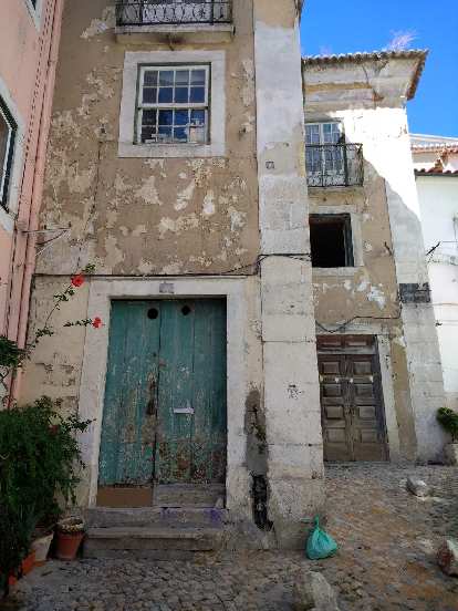 Townhomes in Alfama. Townhomes in Alfama.