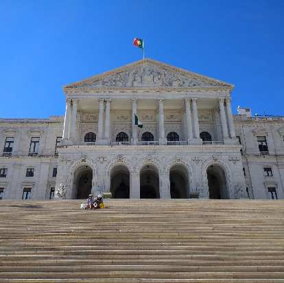 The Palácio de SÃ£o Bento is where the Assembly of the Republic, the Portuguese parliament, meets.