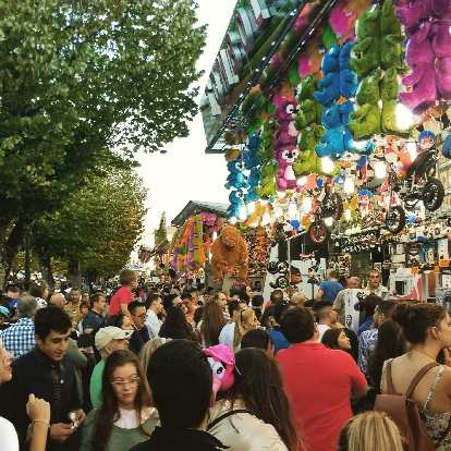 There was a big fiesta in Lugo, Spain when I arrived in order to celebrate its patron saint, San Froilán.