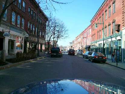 Downtown Richland, Maine looked nice.