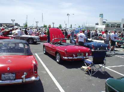 and some nice MGB roadsters.  My own faithful MGB was not here this year... no time...