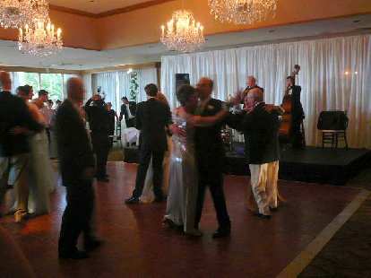 There was lots of dancing before, during, and after dinner.  The entire weekend was a lot of fun!