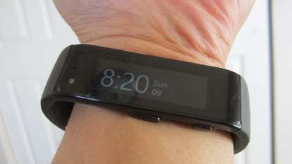 The Microsoft Band is a comfortable, high quality fitness band.