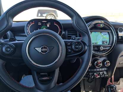 No one would call a MINI's interior boring.