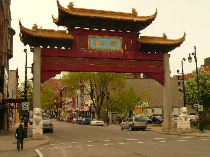 Le Quartier Chinois (Chinatown).