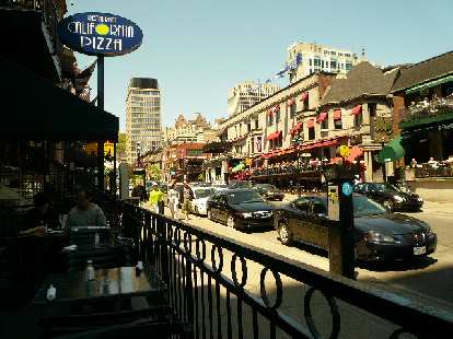 Outdoor dining is very popular in Montreal -- at least when the weather is nice like it was in May! Outdoor dining is very popular in Montreal -- at least when the weather is nice like it was in May!
