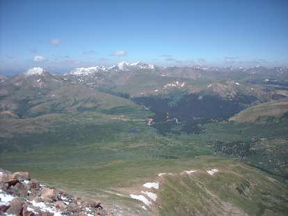 Great views from up here.