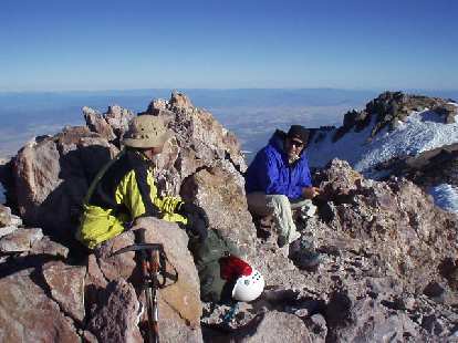 Dave at the top along with another dude. Dave at the top along with another dude.