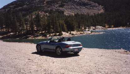 After making it down Mt. Whitney okay, I got to go back through Yosemite in my Z3. (04 Sep 2000) After making it down Mt. Whitney okay, I got to go back through Yosemite in my Z3.