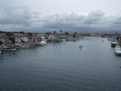 [Mile 75, 10:56 a.m.] The Channel Island harbor and boats abound.