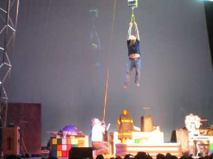 Adam hanging from a telephone book. Adam hanging from a telephone book.