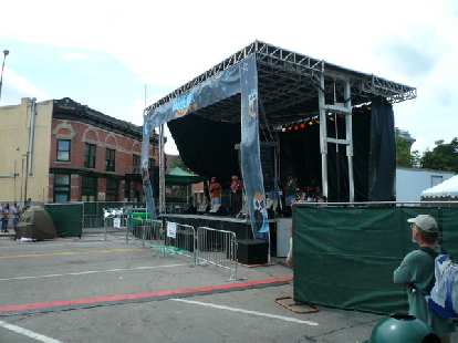 One of the many music stages at New West Fest. One of the many music stages at New West Fest.