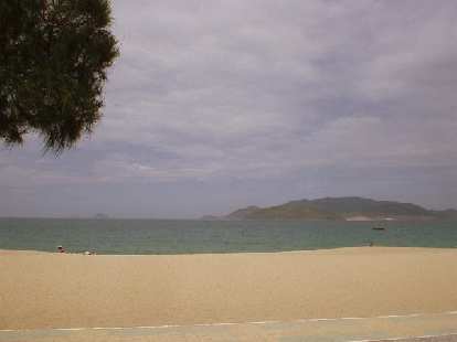 The beach at Nha Trang.