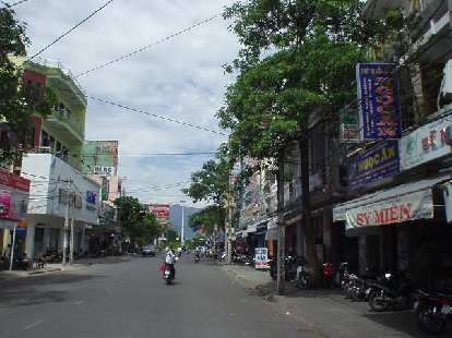 Through the streets of Nha Trang.