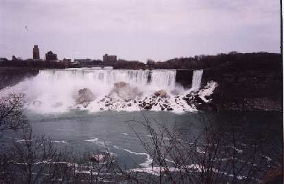 The American side of the Falls.