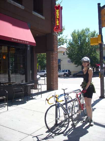 Back at the Fort Collins Noodles for lunch. Back at the Fort Collins Noodles for lunch.