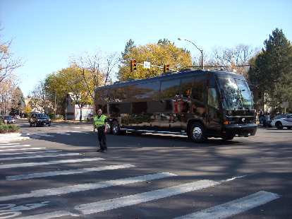 The Obama bus.