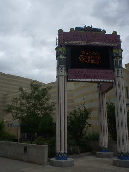 The Ogden Conference Center and Egyptian Theater. The Ogden Conference Center and Egyptian Theater.