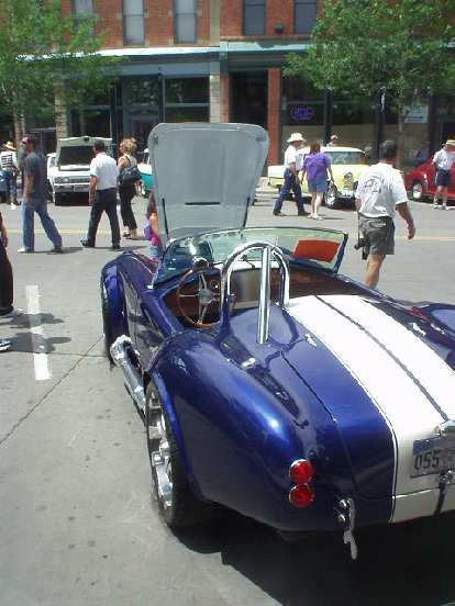 This was not a faithful replica of the AC Cobra, considering that it featured a computer monitor for all of the data feedback inside of the cockpit.