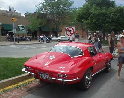 A Stingray. I guess this one did not make it to the Northern Colorado Corvette car show going simultaneously a few miles away. A Stingray. I guess this one did not make it to the Northern Colorado Corvette car show going simultaneously a few miles away.