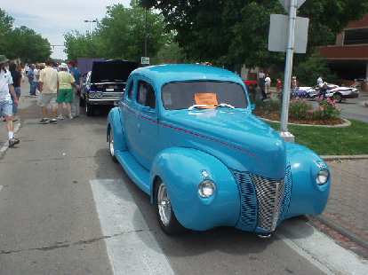 Nice hot rod based off of a Ford Tudor. Nice hot rod based off of a Ford Tudor.