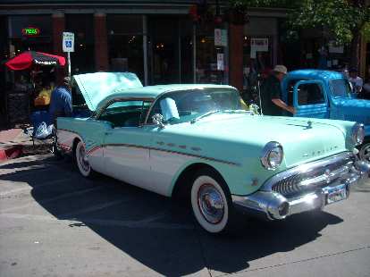 This 50s Buick was nice.
