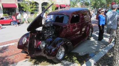 A modern-day Chrysler PT Cruiser looks a lot like this 1937 Ford Delivery Sedan! A modern-day Chrysler PT Cruiser looks a lot like this 1937 Ford Delivery Sedan!