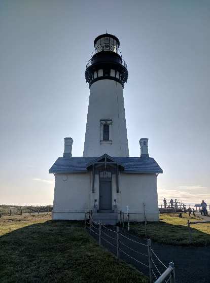 Yaquina Head Lighthouse, the tallest lightouse in Oregon. Yaquina Head Lighthouse, the tallest lightouse in Oregon.