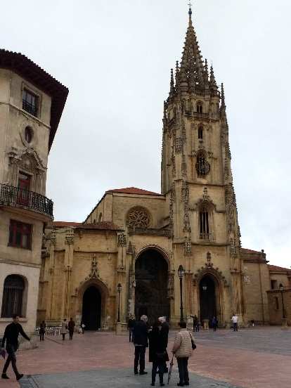 The Cathedral of San Salvador (Oviedo Cathedral).
