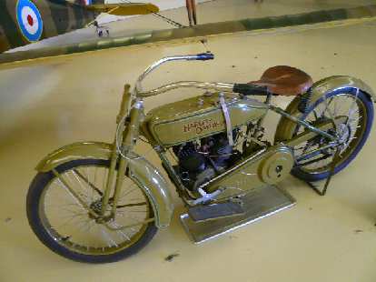 The 1919 Harley-Davidson Model J. The 1919 Harley-Davidson Model J.