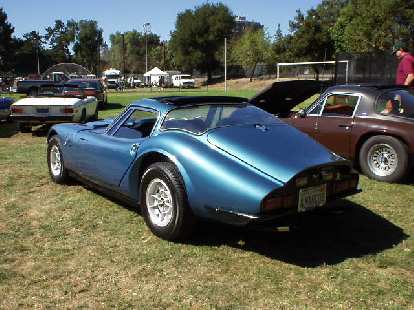 A blue Marcos, which are little-known in the U.S. but very cool.