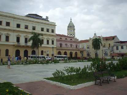 Courtyard in San Felipe.