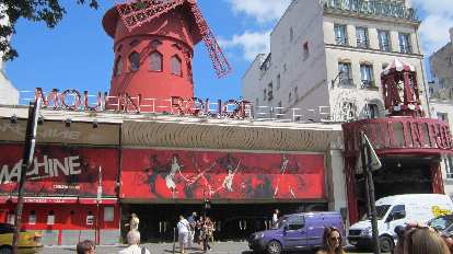 The Moulin Rouge.