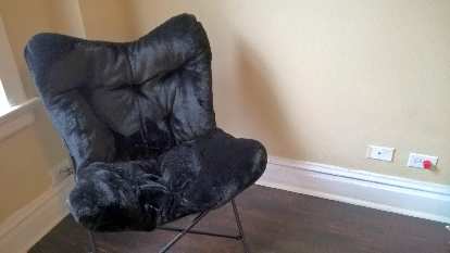 Room Essentials Faux Fur Chair from Target