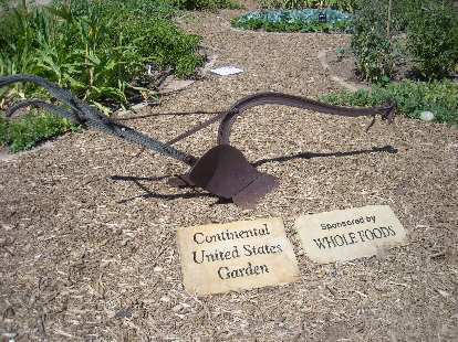 The Continental U.S. Garden, sponsored by Whole Foods.