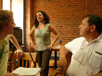 All my teachers were great, including Roula (shown)! All my teachers were great, including Roula (shown)!