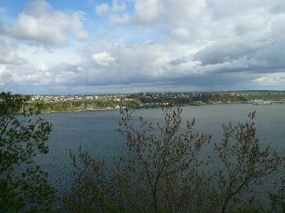 The Saint Lawrence River. The Saint Lawrence River.