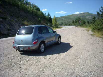 Driving a 2008 PT Cruiser to Crawford, CO.