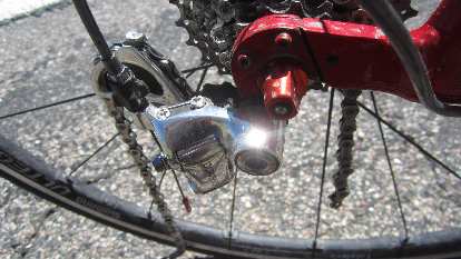 With 16 miles to go, my chain completely broke! Luckily I had a chain tool.