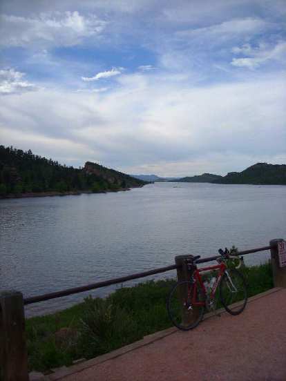 Horsetooth Reservoir.