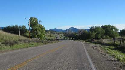 Buckhorn Road towards Masonville, Colorado