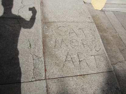 "Create more art!" "Create more art!"