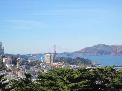 The Golden Gate Bridge. The Golden Gate Bridge.