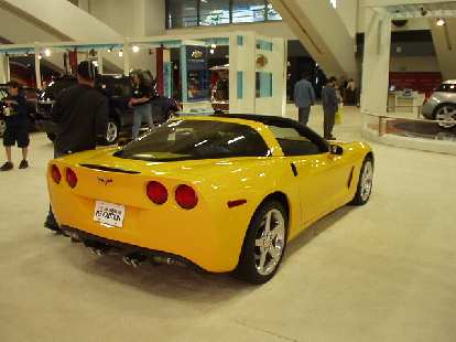 At the San Francisco International Auto Show (my first time going), GM had an entire display of every generation of Corvettes. Here is the latest, 6th generation, which is a foot shorter than the 5th. I like it! At the San Francisco International Auto Show (my first time going), GM had an entire display of every generation of Corvettes. Here is the latest, 6th generation, which is a foot shorter than the 5th. I like it!