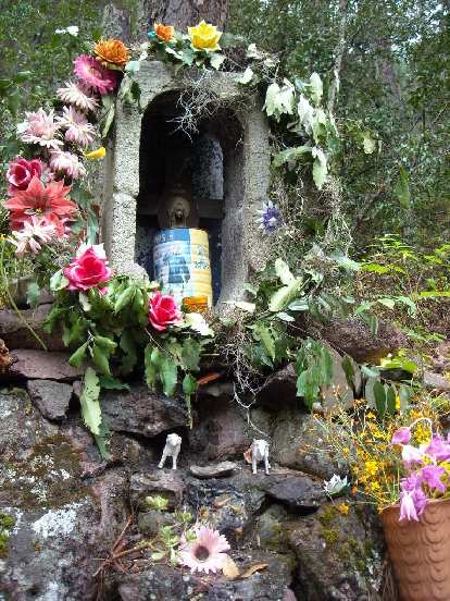 A tribute to the Virgin of Juquila, 