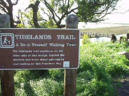 How convenient--a "do-it-yourself" walking tour of the Tidelands Trail.